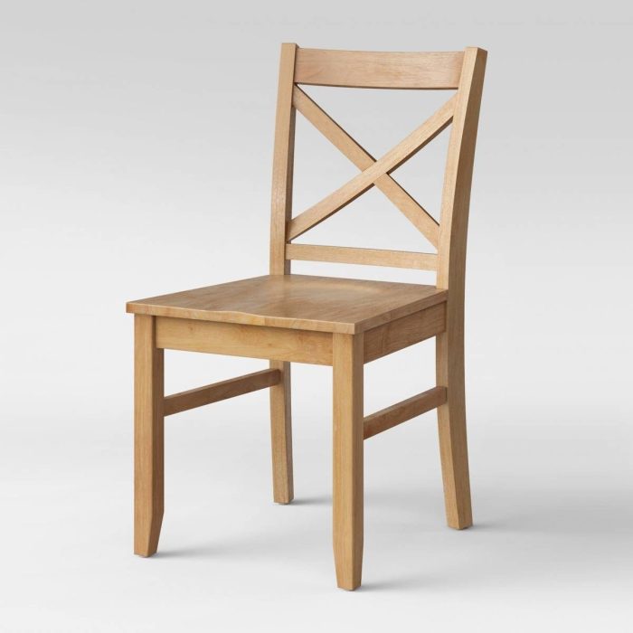 Cross Back Dining Chair